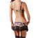Leopard & Pink Half Bra and Skirt Set