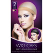 Nude And Black Wig Cap