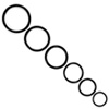 Thin Rubber Cock Ring 30mm